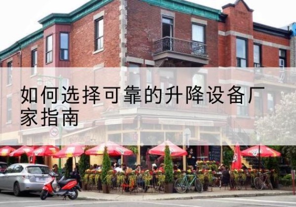 岱岳电动升降机厂家-如何选择可靠的升降设备厂家指南